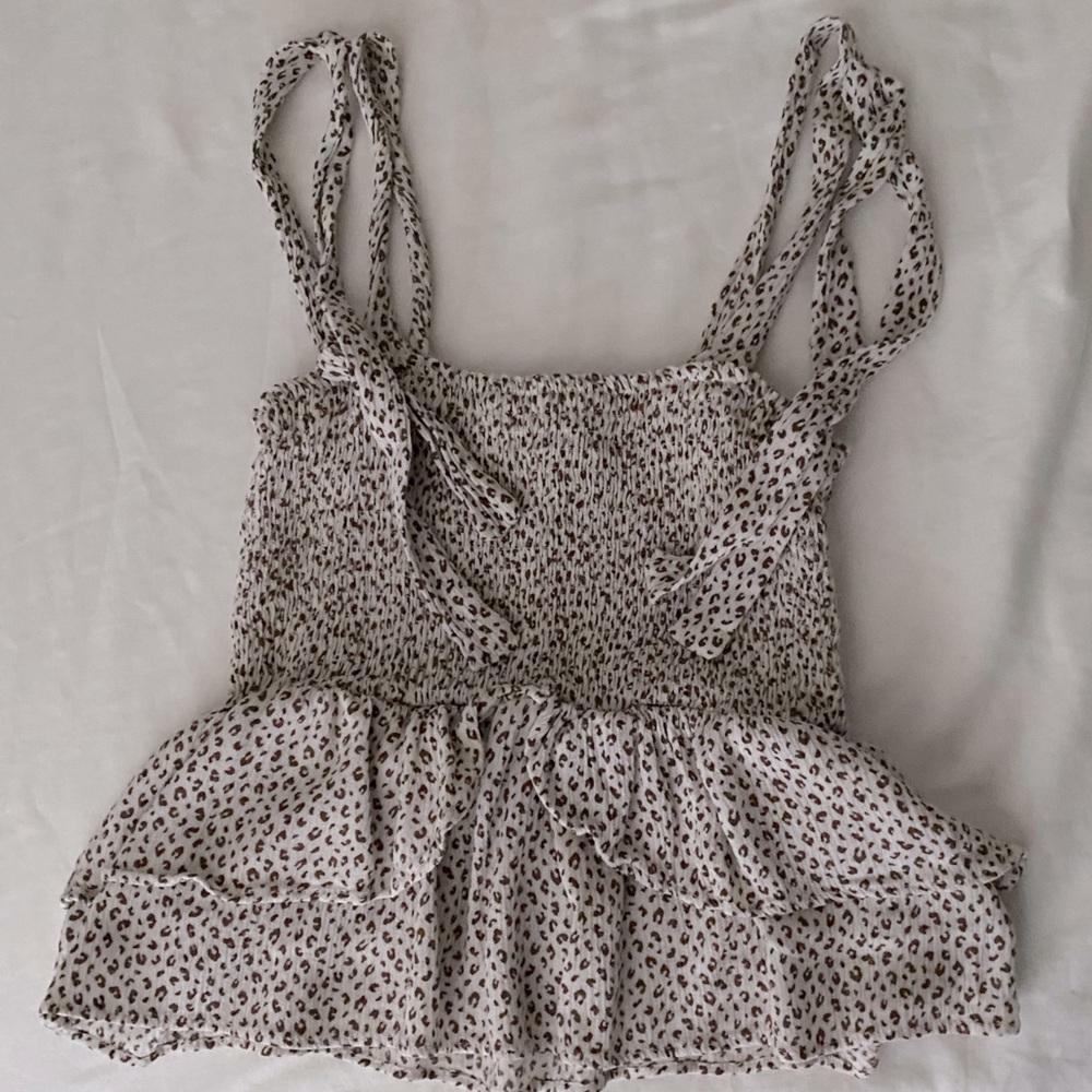 cheetah print tank top
